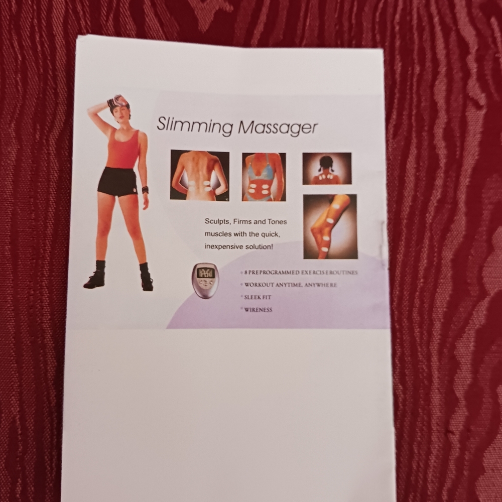 Slimming Mini Portable Massager with Digital Display Ems Muscle Toner - Picture 5 of 6
